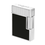 ST Dupont Feuerzeug Ligne 1 Ligne 1, Palladium, Schwarz