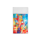 ST Dupont Feuerzeug Ligne 2 Graffiti, Palladium, Ltd. Edt., Multicolor