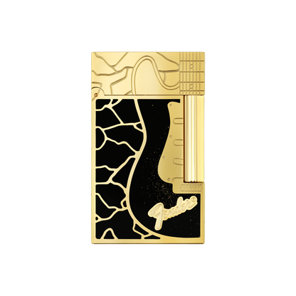 ST Dupont Feuerzeug Ligne 2 Ltd. Edt., Schwarz