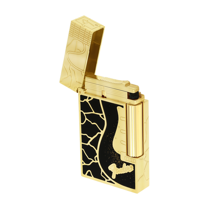 ST Dupont Feuerzeug Ligne 2 Ltd. Edt., Schwarz