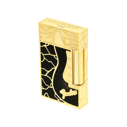ST Dupont Feuerzeug Ligne 2 Ltd. Edt., Schwarz