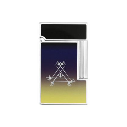 ST Dupont Feuerzeug Ligne 2 Ligne 2, Palladium, Ltd. Edt., Dark-blue