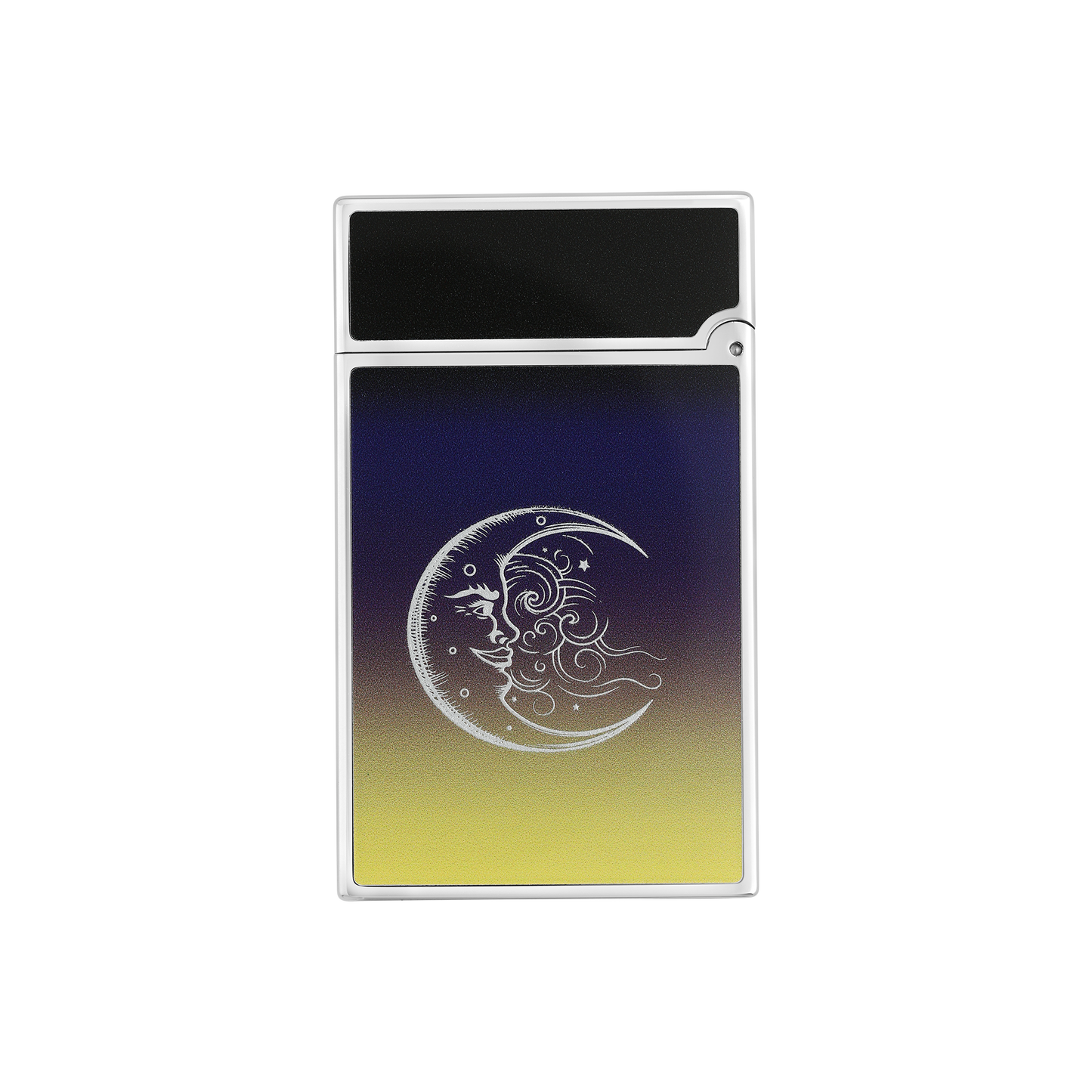 ST Dupont Feuerzeug Ligne 2 Ligne 2, Palladium, Ltd. Edt., Dark-blue