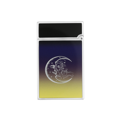 ST Dupont Feuerzeug Ligne 2 Ligne 2, Palladium, Ltd. Edt., Dark-blue