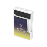 ST Dupont Feuerzeug Ligne 2 Ligne 2, Palladium, Ltd. Edt., Dark-blue