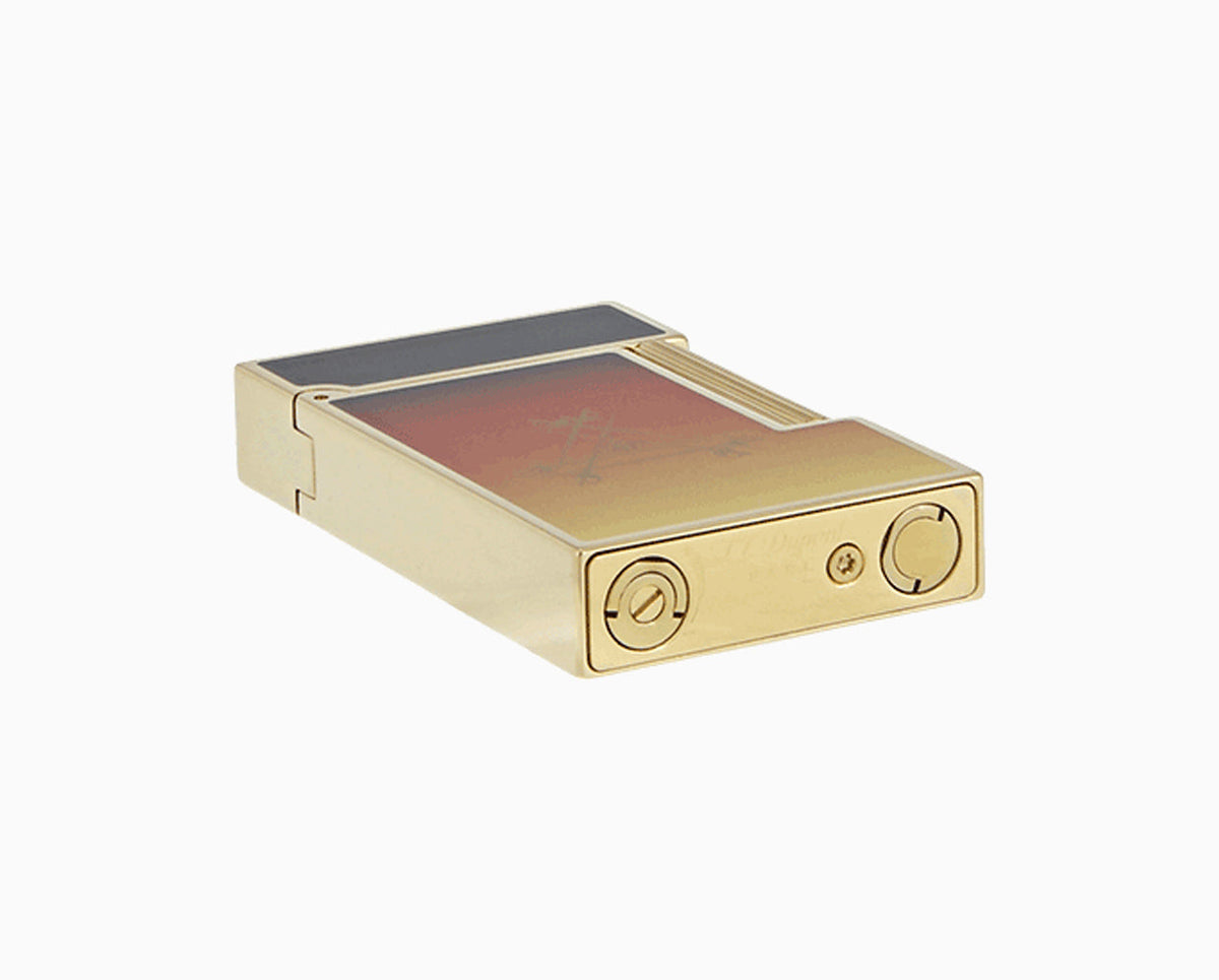 ST Dupont Ligne 2 Lighter Ligne 2, Ltd. Edt., Orange