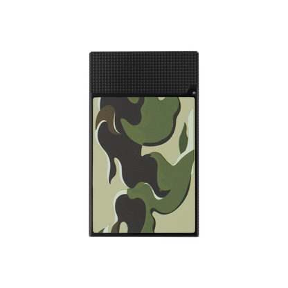 ST Dupont Ligne 2 Camo Lighter, Ltd. Edt., Khaki