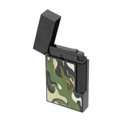 ST Dupont Ligne 2 Camo Lighter, Ltd. Edt., Khaki