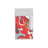 ST Dupont Feuerzeug Ligne 2 Camo, Ltd. Edt., Rot