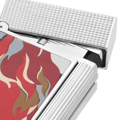 ST Dupont Ligne 2 Camo Lighter, Ltd. Edt., Red