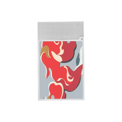 ST Dupont Ligne 2 Camo Lighter, Ltd. Edt., Red