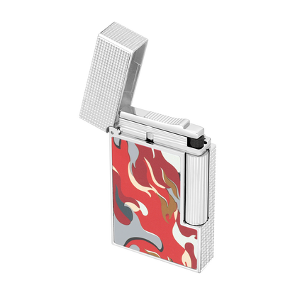 ST Dupont Ligne 2 Camo Lighter, Ltd. Edt., Red