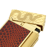 ST Dupont Feuerzeug Ligne 2 Snake, Rot