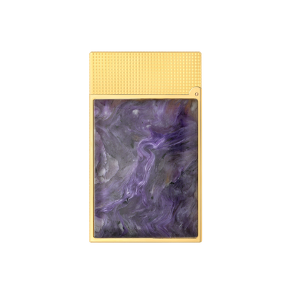 ST Dupont Feuerzeug Ligne 2 Stones Of Fortune, Ltd. Edt., Violet