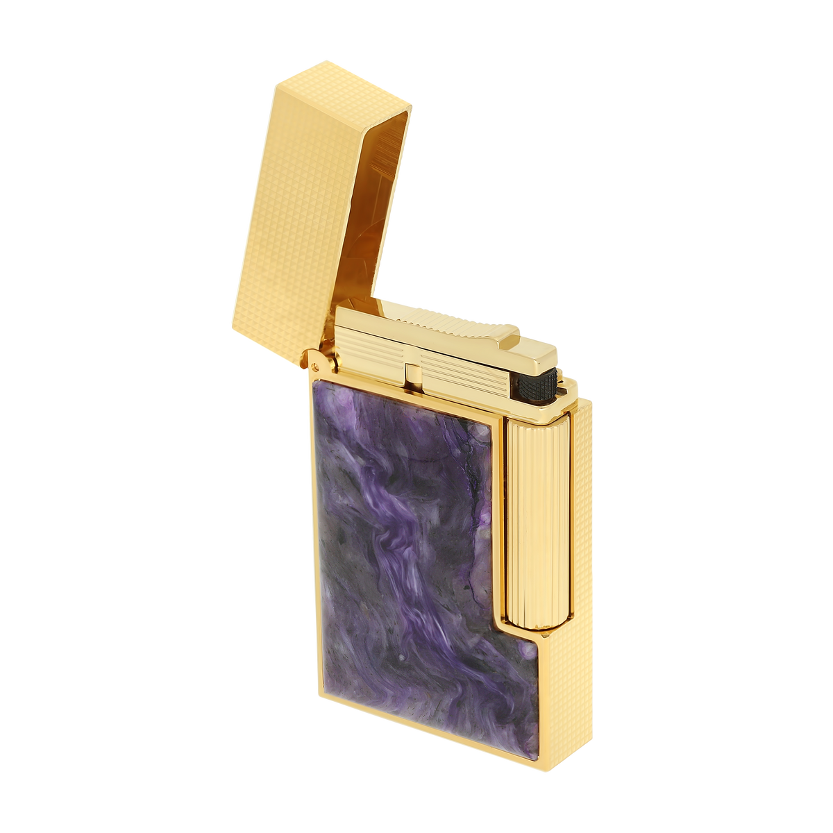 ST Dupont Feuerzeug Ligne 2 Stones Of Fortune, Ltd. Edt., Violet