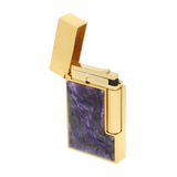 ST Dupont Feuerzeug Ligne 2 Stones Of Fortune, Ltd. Edt., Violet