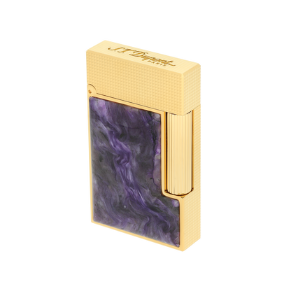 ST Dupont Feuerzeug Ligne 2 Stones Of Fortune, Ltd. Edt., Violet