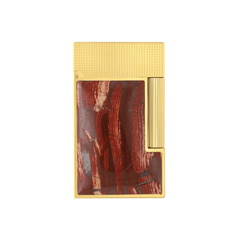 ST Dupont Feuerzeug Ligne 2 Stones Of Fortune, Ltd. Edt., Rot