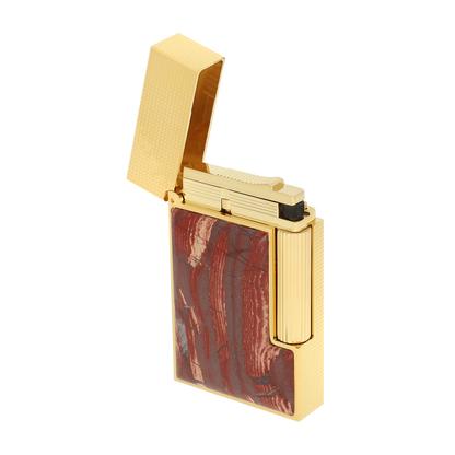 ST Dupont Ligne 2 Stones Of Fortune Lighter, Ltd. Edt., Red