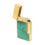 ST Dupont Feuerzeug Ligne 2 Stones Of Fortune, Ltd. Edt., Grün
