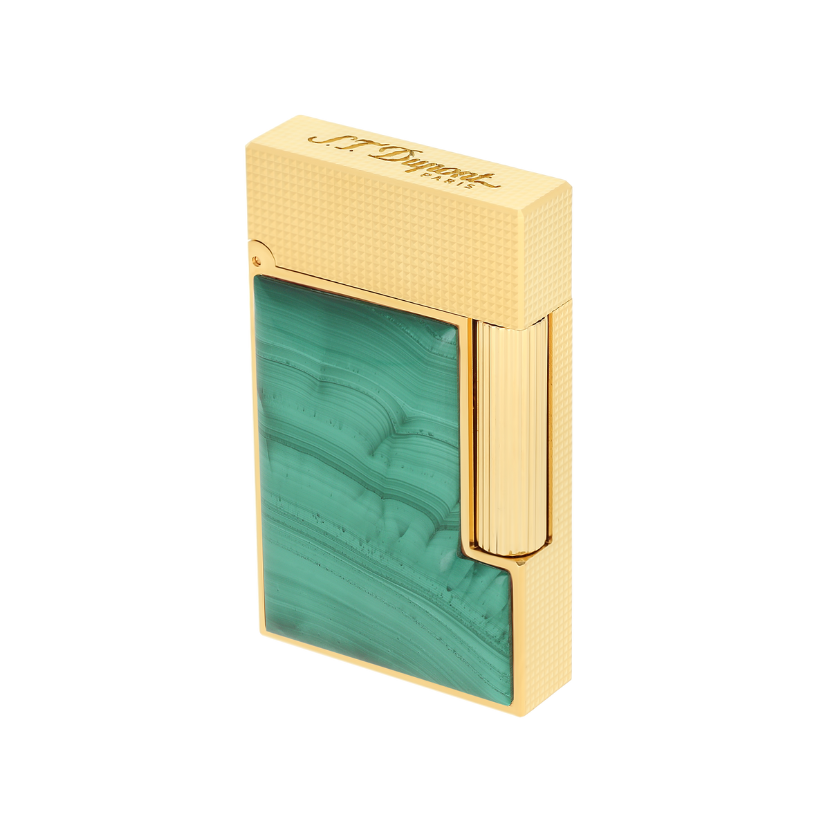 ST Dupont Feuerzeug Ligne 2 Stones Of Fortune, Ltd. Edt., Grün