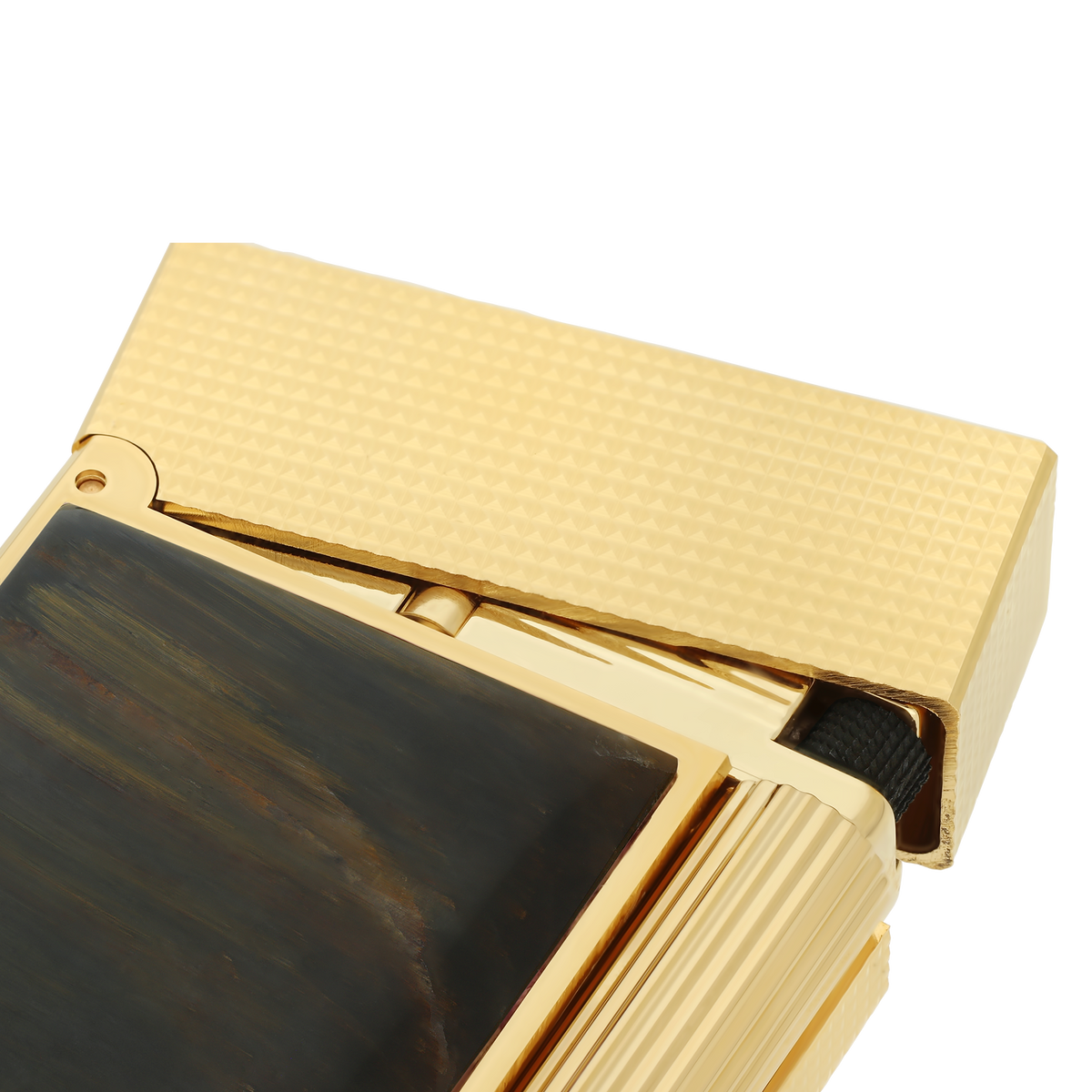 ST Dupont Feuerzeug Ligne 2 Stones Of Fortune, Ltd. Edt., Brown