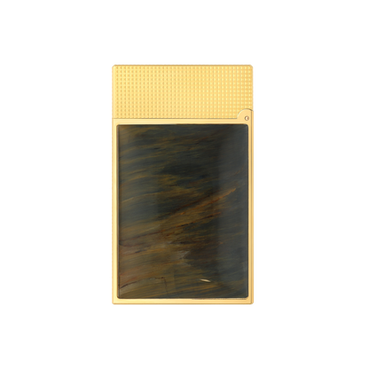ST Dupont Feuerzeug Ligne 2 Stones Of Fortune, Ltd. Edt., Brown