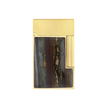ST Dupont Feuerzeug Ligne 2 Stones Of Fortune, Ltd. Edt., Brown