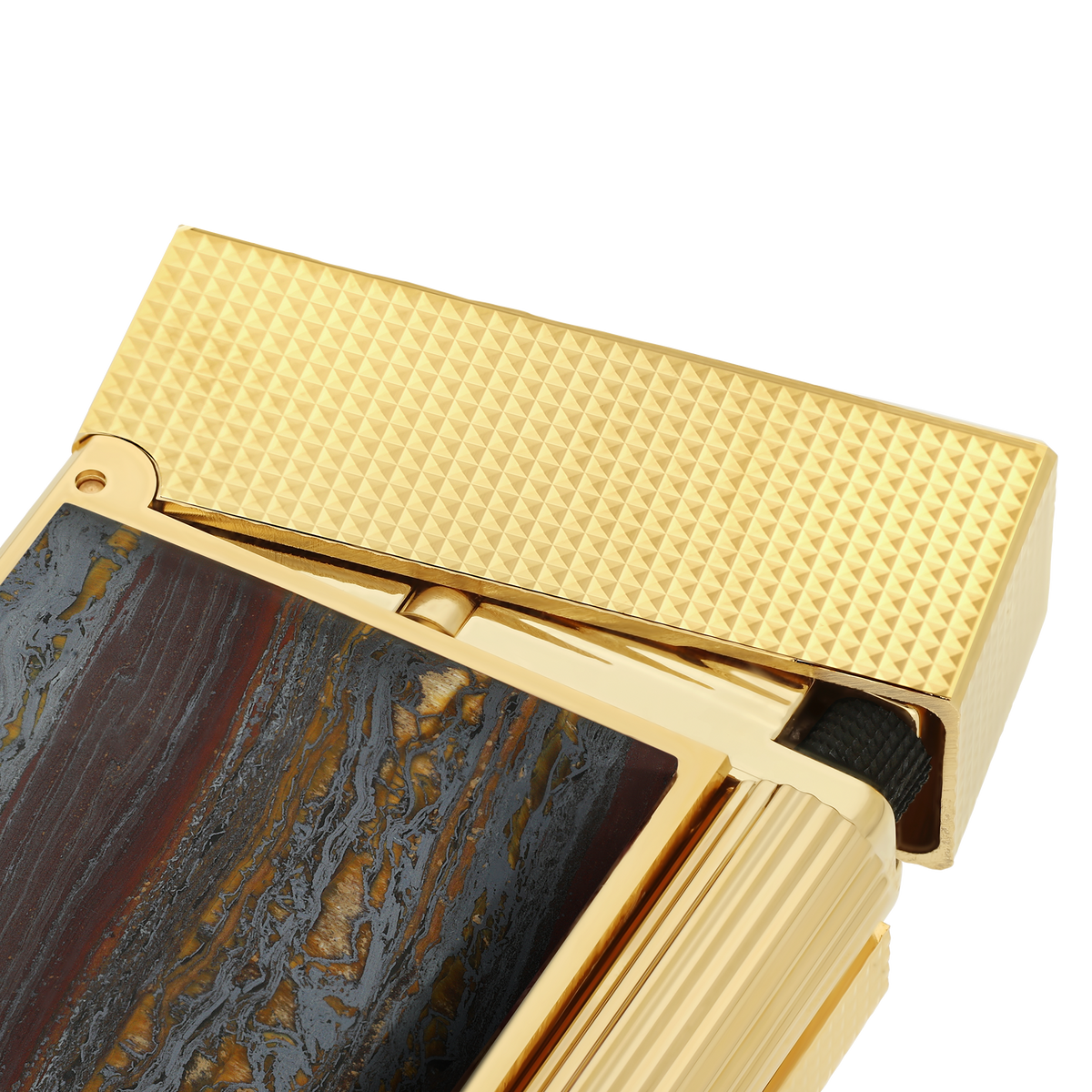 ST Dupont Feuerzeug Ligne 2 Stones Of Fortune, Ltd. Edt., Brown