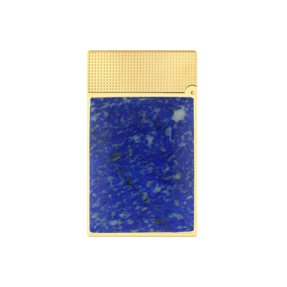 ST Dupont Feuerzeug Ligne 2 Stones Of Fortune, Palladium, Ltd. Edt., Blau