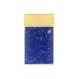 ST Dupont Feuerzeug Ligne 2 Stones Of Fortune, Palladium, Ltd. Edt., Blau