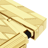 ST Dupont Feuerzeug Ligne 2 Monogram, Ltd. Edt., Golden