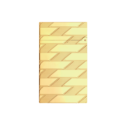 ST Dupont Ligne 2 Monogram Lighter, Ltd. Edt., Golden