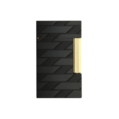 ST Dupont Ligne 2 Monogram Lighter, Ltd. Edt., Black