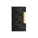 ST Dupont Feuerzeug Ligne 2 Monogram, Ltd. Edt., Schwarz