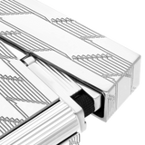 ST Dupont Feuerzeug Ligne 2 Monogram, Palladium, Ltd. Edt., Silver