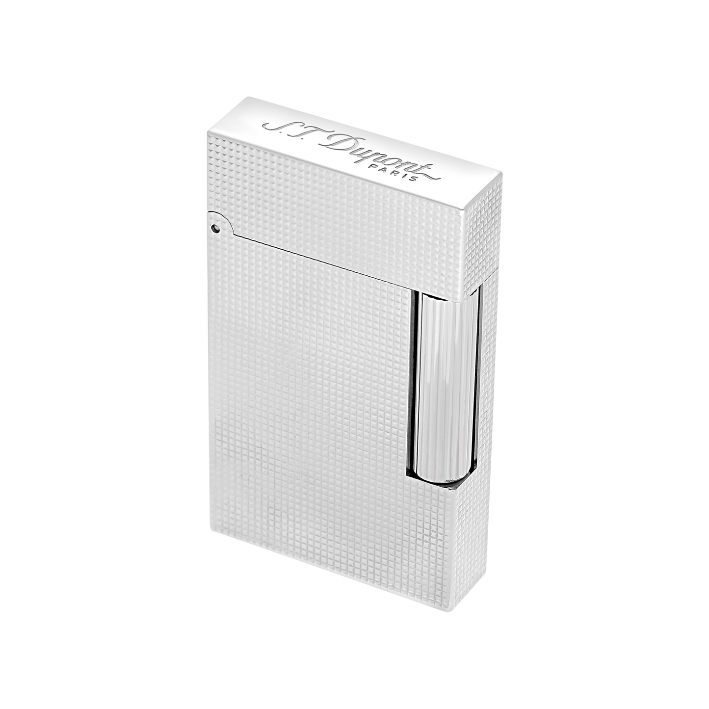 ST Dupont Lighter Ligne 2 Ligne 2, Palladium, Ltd. Edt., Silver