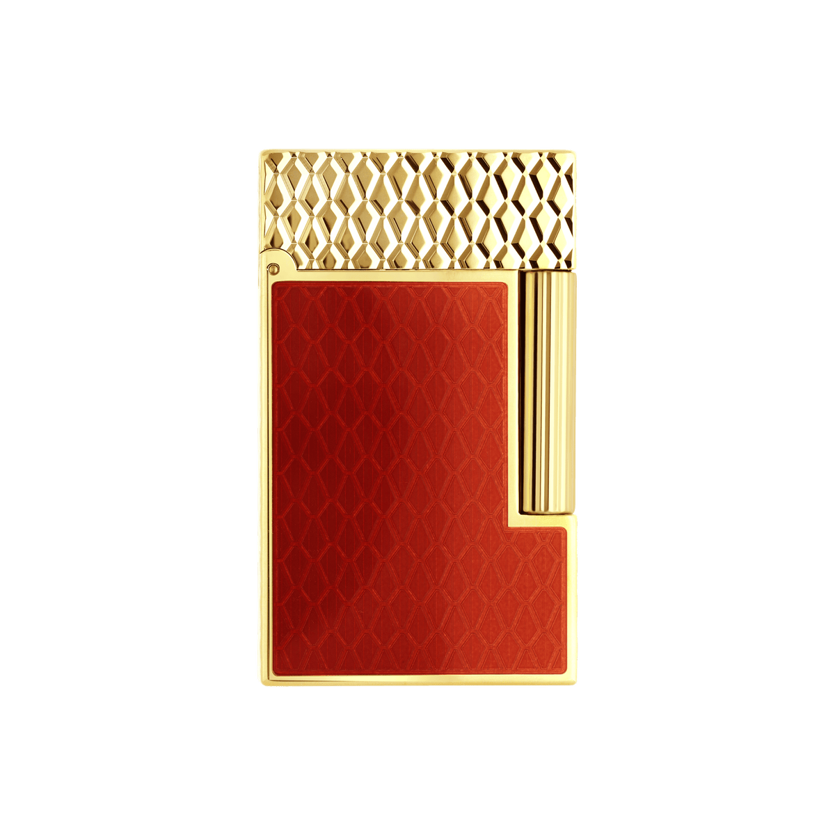 ST Dupont Feuerzeug Ligne 2 Dragon, Ltd. Edt., Burgundy