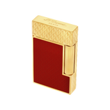 ST Dupont Feuerzeug Ligne 2 Dragon, Ltd. Edt., Burgundy