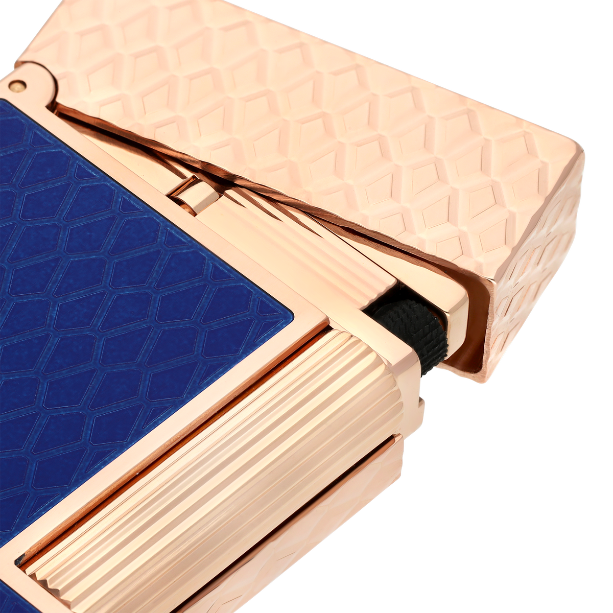 ST Dupont Feuerzeug Ligne 2 Dragon, Ltd. Edt., Royal-blue
