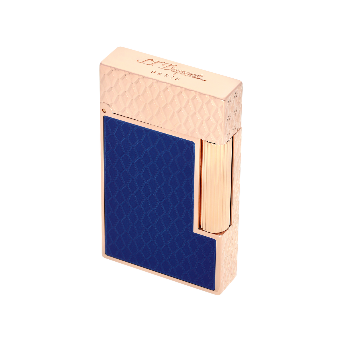 ST Dupont Feuerzeug Ligne 2 Dragon, Ltd. Edt., Royal-blue