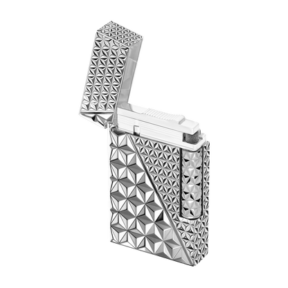 ST Dupont Ligne 2 Double X Lighter, Silver