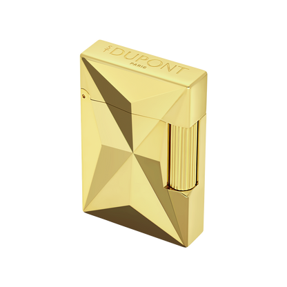 ST Dupont Lighter Ligne 2 Fire X, Ltd. Edt., Gold