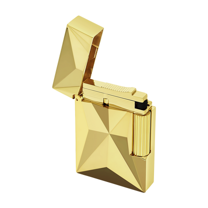 ST Dupont Lighter Ligne 2 Fire X, Ltd. Edt., Gold