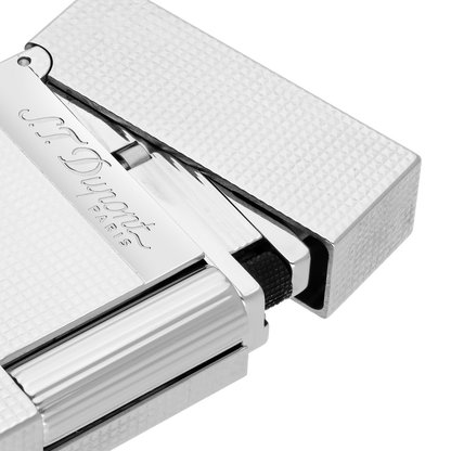 ST Dupont Feuerzeug Ligne 2 Ligne 2, Palladium, Ltd. Edt., Silver