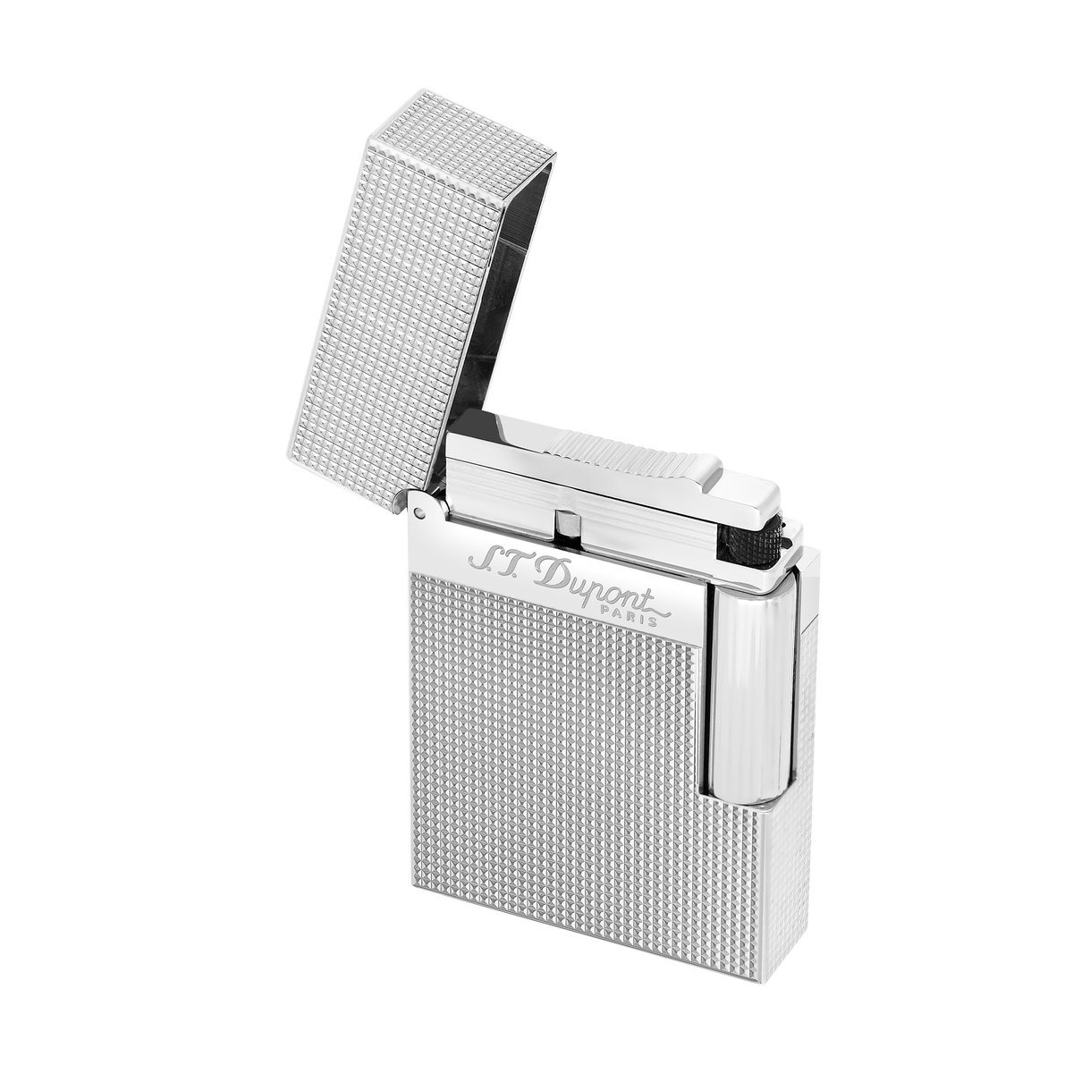 ST Dupont Feuerzeug Ligne 2 Ligne 2, Palladium, Ltd. Edt., Silver