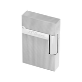 ST Dupont Feuerzeug Ligne 2 Ligne 2, Palladium, Ltd. Edt., Silver