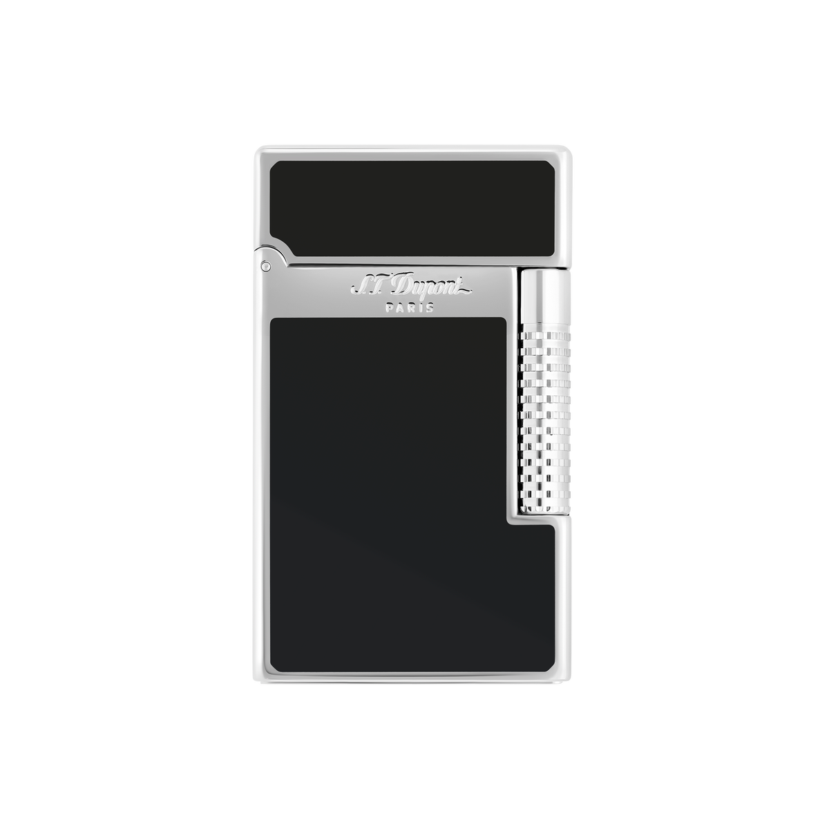 ST Dupont Feuerzeug Le Grand Dupont Le Grand S T Dupont, Palladium, Schwarz
