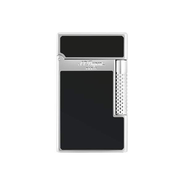 ST Dupont Feuerzeug Le Grand Dupont Le Grand S T Dupont, Palladium, Schwarz