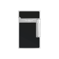 ST Dupont Feuerzeug Le Grand Dupont Le Grand S T Dupont, Palladium, Schwarz